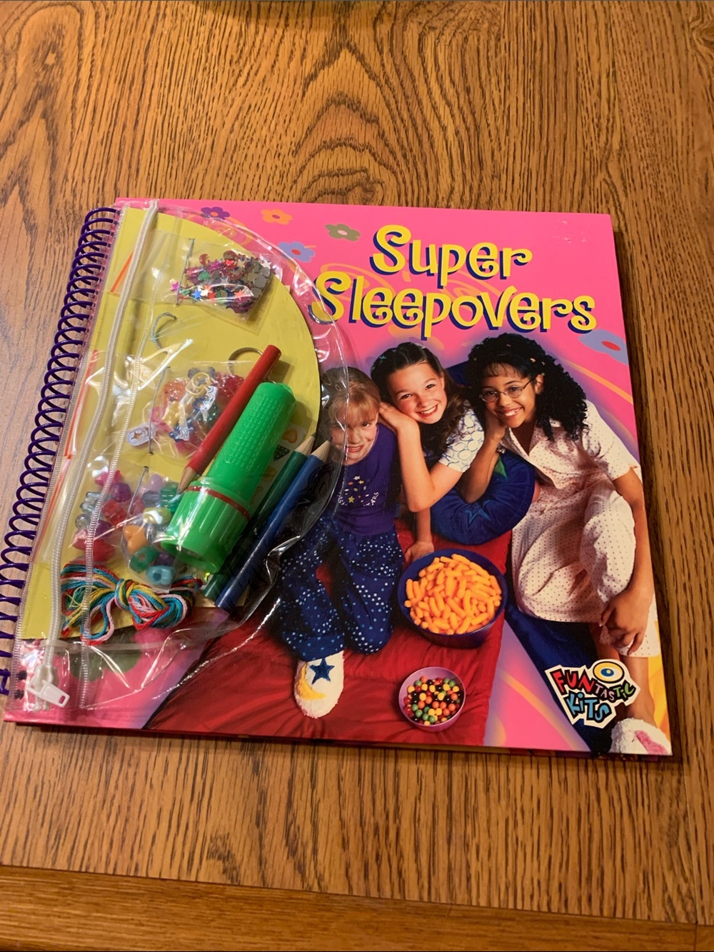 Super Sleepovers Activity Book NEW Funtastic Kits Making your Parties Exciting